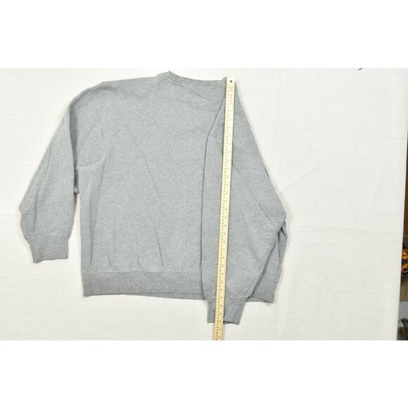 Vintage JanSport Wisconsin Badgers Crewneck Sweatshirt Gray Size 3XL Cotton - Picture 6 of 8